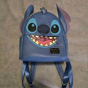 Loungefly Disney Parks Stitch mini backpack Lilo & Stitch EUC